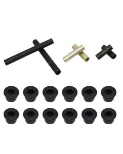 Bushing Kit 102289901 Front Lower and Upper A-Arm Susp Spring Sleeve Kit for Club Car