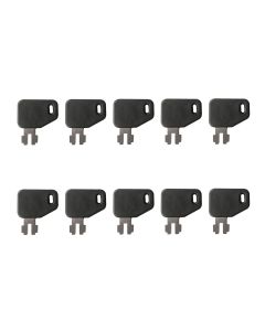 10 PCS Distribution Battery Box Key 14529607 For Volvo