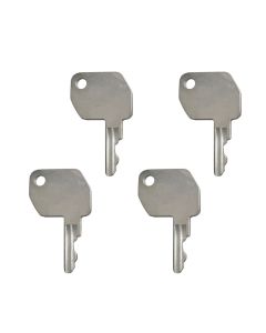 4Pcs Heavy Equipment Keys 92274 For New Holland For Ford For JCB