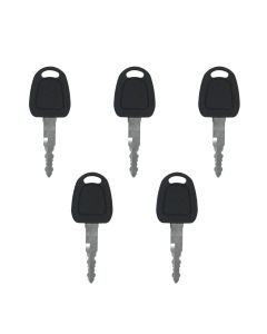  Ignition Keys 7006802 5Pcs For Bobcat For Daewoo For Doosan For Terex 