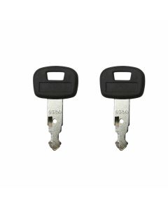 Ignition Key RC411-53933 2Pcs for Kubota 