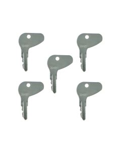 Ignition Key MA-10253507100 5PCS For Mahindra For Kubota For Case