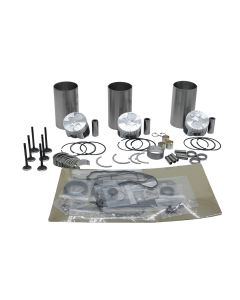 Overhaul Rebuild Kit Piston Ring Liner Bearing Full Gasket For Toro For Kubota