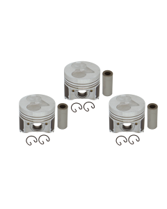 Pistons Set 3PCS 67mm STD Size for Kubota for Thomas