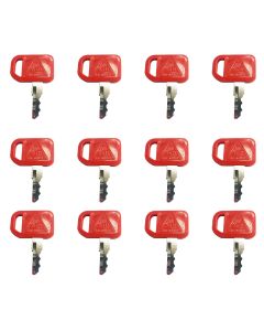 Ignition Key T209428 12Pcs for John Deere for Case for Hitachi for New Holland