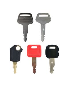 Ignition Keys 5Pcs for Caterpillar for John Deere for Komatsu for Kato