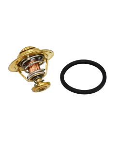 Thermostat with Gasket 600-421-6120 Compatible with Komatsu Wheel Loader WA100M WA65 WA70 WA80 WA90 WA65-5 WA70-5 WA80-5 WA90-5