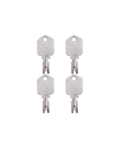 4Pcs Ignition Key A214062 Compatible with Komatsu Forklifts