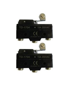 2 PCS 3 Terminal Micro Switch with Roller 17928G1 for EZGO