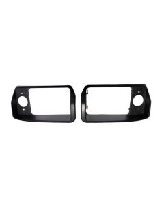 Black Headlight Bezels Passenger Driver 1016879 for Club Car