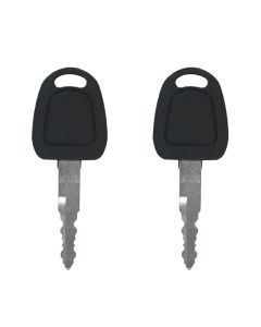 2PCS Ignition Keys F900 For Bobcat For Doosan For Daewoo For Terex