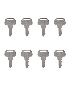 Ignition Key 8Pcs 373 for Kubota 
