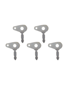 5PCS Ignition Key T250 Compatible With Case Tractor 770 780 880 885 990 995 996 1190 1194 1200 1210 1212 1290 1290 1390 1394 