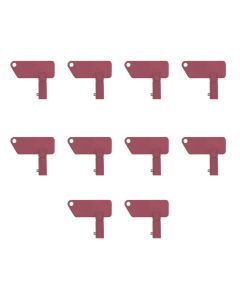 10 PCS Ignition Keys MS634212 For Terex For Volvo