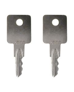 2Pcs Heavy Equipment Construction Ignition Key NG100 for EZGO