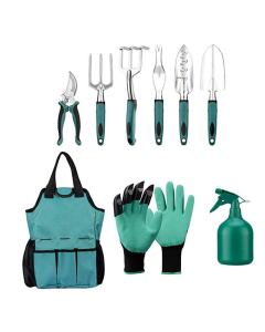 Candotool Gardening Tools Kit 2021 Aluminum Alloy Hand Shovel Trowel Rake Gift Box Garden Tool Set