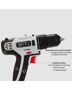 High quality Portable 20v Cordless Power Impact Driver Drill