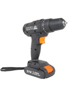 Max 21v 1500w Dual Battery Pack Lithium Ion Cordless Power Drill