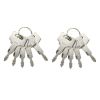 10 PCS Ignition Key 17001-00019 For Case For Takeuchi For New Holland For Gehl