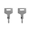 2Pcs Ignition Keys 17001-00019 For Takeuchi For Case For Gehl For New Holland