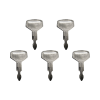 5PCS Ignition Key K250 Compatible With New Holland Excavators