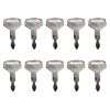Ignition Key 10Pcs 211070170 For Case For Kawasaki For Kobelco For New Holland