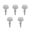 Ignition Keys 5Pcs HD62 For Bobcat For Hitachi For Nogano For Sunward For Thomas