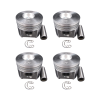 Piston Set 1G796-2111 4PCS for Kubota 