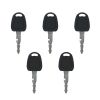  Ignition Keys 7006802 5Pcs For Bobcat For Daewoo For Doosan For Terex 