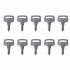 Ignition Key 1900-0916 10Pcs For Kubota