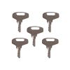 Ignition Keys 55140 5Pcs for Kubota 