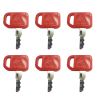 Ignition Key ELI80-0138 6PCS for Hitachi for John Deere for Fiat for Case for New Holland