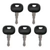 Ignition Keys 10221073 5PCS for Liebherr for John Deere