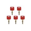 Ignition Key AT194969 5Pcs for John Deere for Case for New Holland