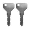 Ignition Key 198360-52160 2PCS for Branson for Yanmar for John Deere for Kukje for Ford for New Holland