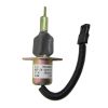Fuel Cut Off Solenoid 3932545 12V 3Terminals For Cummins For Case