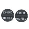 Engine Oil Filler Cap 4962608 2PCS for Cummins
