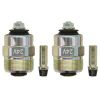 2Pcs Fuel Stop Solenoid Valve 146650-0820 For Cummins For Zexel For Bosch