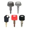 Ignition Keys 5Pcs for Caterpillar for John Deere for Komatsu for Kato