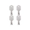 4Pcs Ignition Key A214062 Compatible with Komatsu Forklifts