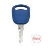 50Pc Ignition Keys 14601 Compatible With Case IH Maxxum 100 Maxxum 110 Maxxum 115 Puma 115 Puma 125 Puma 130