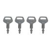 4Pcs Ignition Keys KHR20070 Compatible with Case Excavator CX130 CX130B CX130C CX130D CX130D LC CX135SR CX145C SR 
