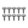 10Pcs Ignition Keys RC101-53630 For Kubota