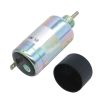 12V Fuel Shut Off Solenoid SBA185206083 Compatible with Case IH Tractor D25 D29 D33 D35 D40 D45 DX18E DX21 DX22E DX23 DX24 DX24E DX25 DX25E DX26 DX29 DX31 DX33 DX34