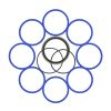 Center Joint Rotary Manifold Seal Kit 4288000 For Hitachi