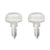 Ignition Keys 18510-63720 2Pcs For Kubota 