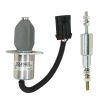 Fuel Cut Off Solenoid 7136559 12V for Bobcat