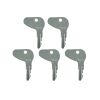 Ignition Key MA-10253507100 5PCS For Mahindra For Kubota For Case