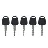  Ignition Keys 7006802 5Pcs For Bobcat For Daewoo For Doosan For Terex 