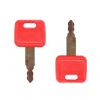 Ignition Key 4286465 2PCS for New Holland for Fiat for Case for Hitachi for John Deere